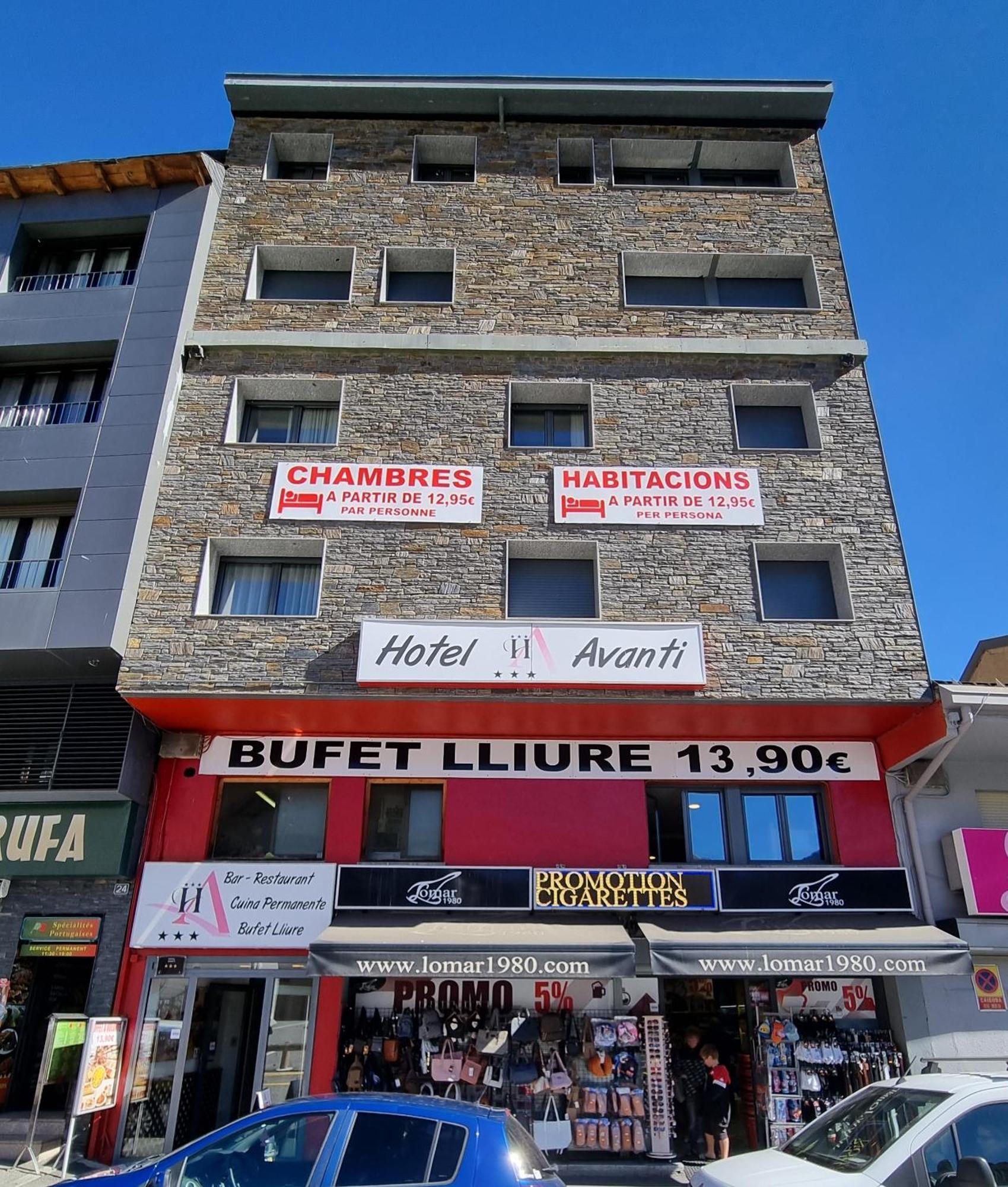 Hotel Avanti Pas De La Casa Exteriör bild